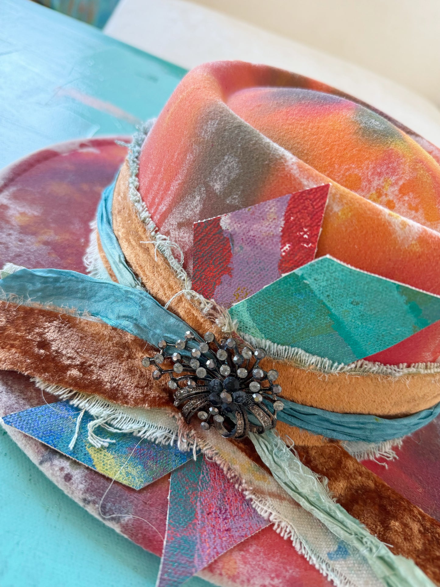 Hand Painted Hat No. 2