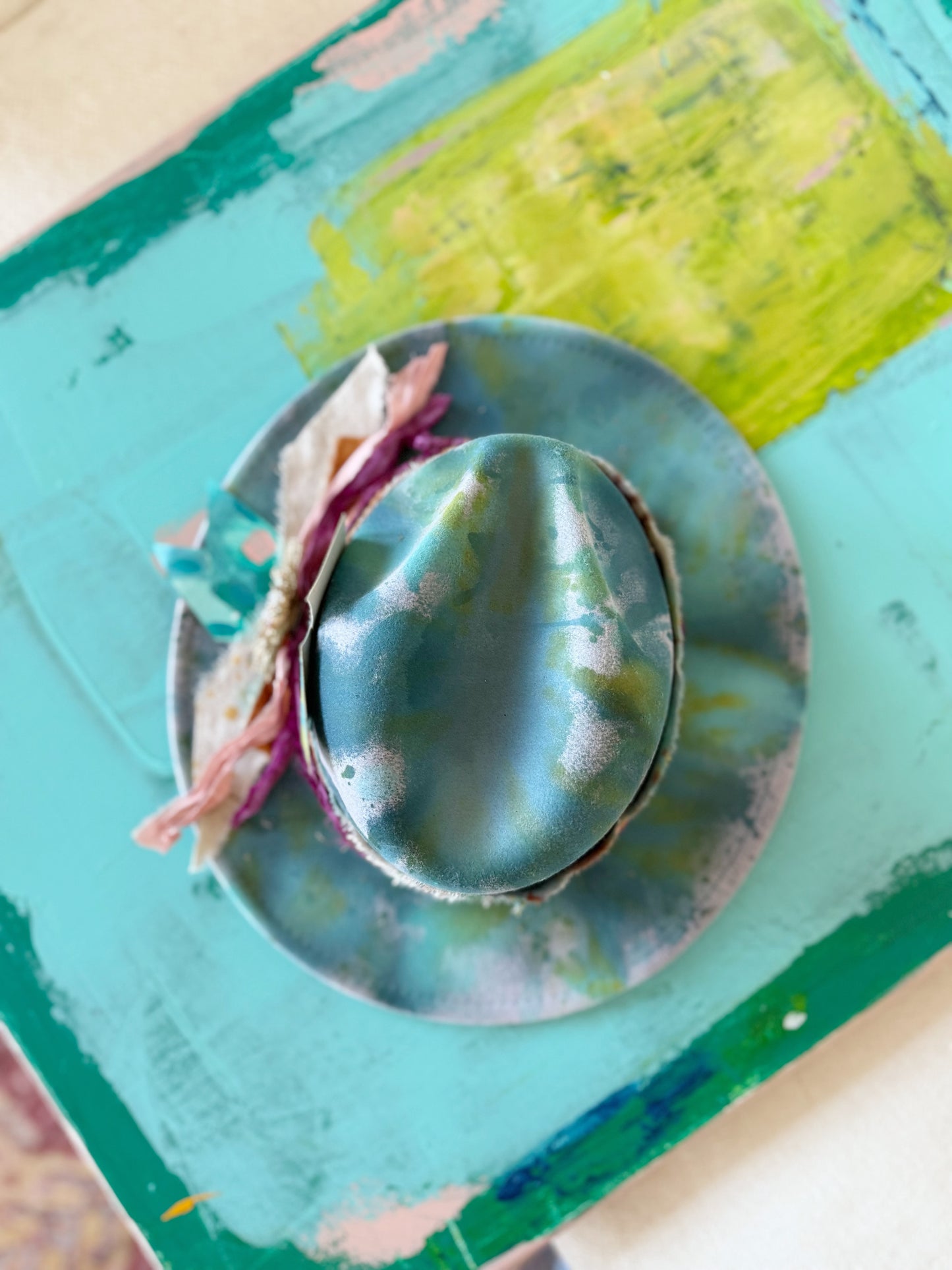 Hand Painted Hat No. 3