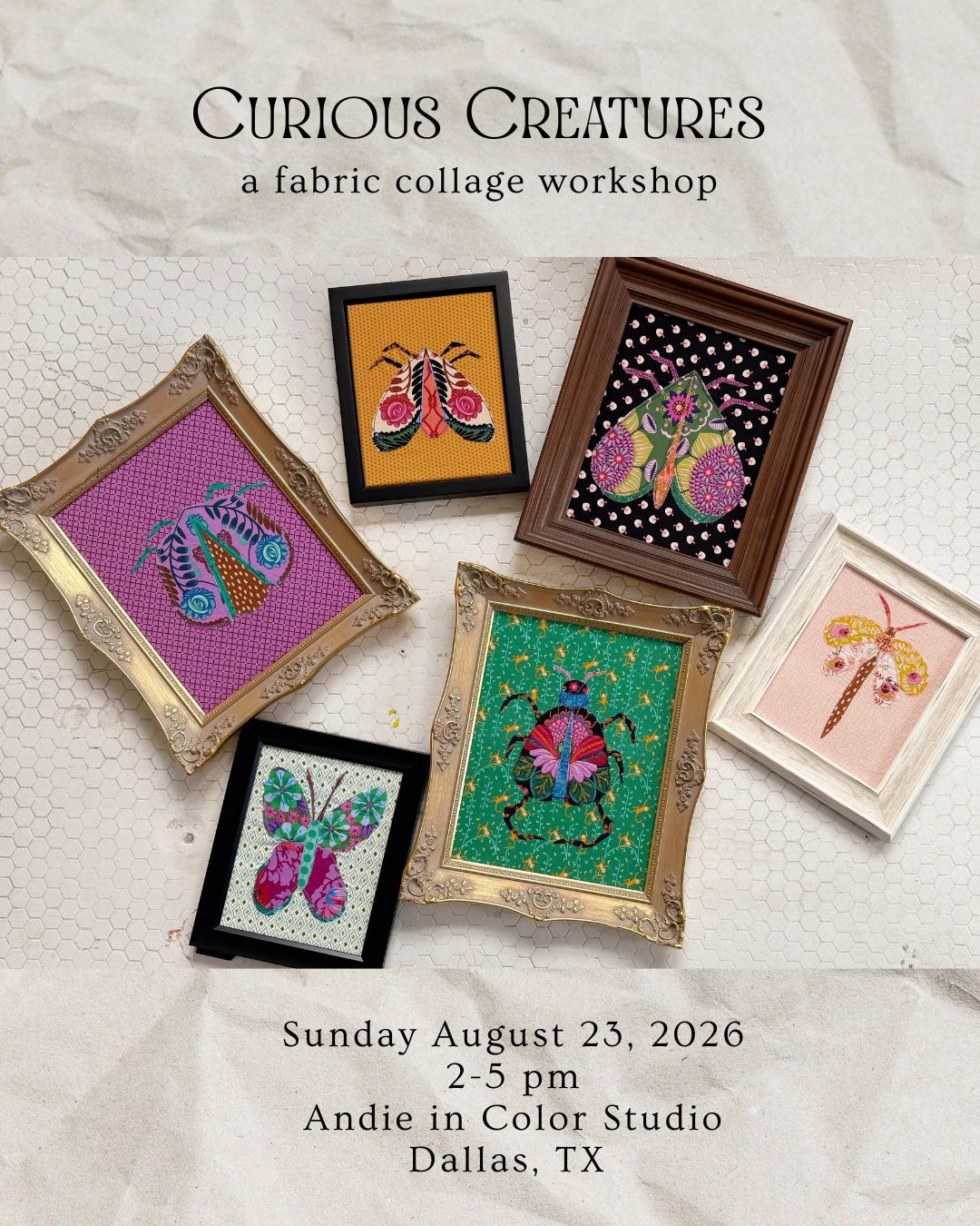 Curious Creatures | A Workshop Sept 19